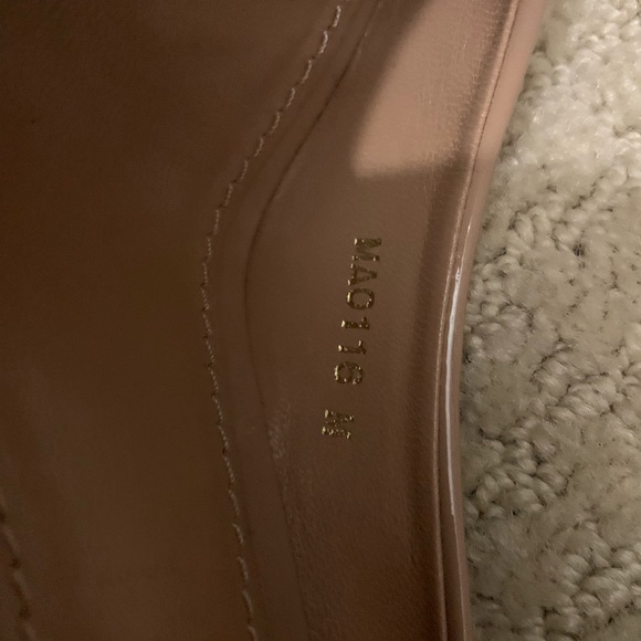 Louis Vuitton Eyeline PeepToe Nude Patent sz40 - Picture 6 of 8